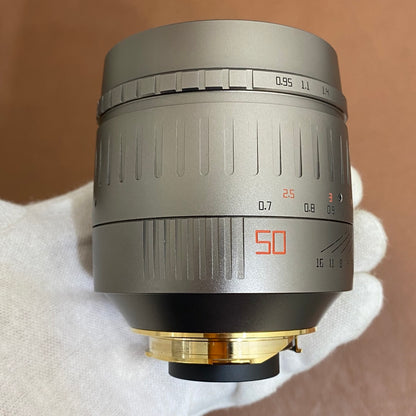 TTArtisan M50mm F0.95 ASPH チタンカラー　