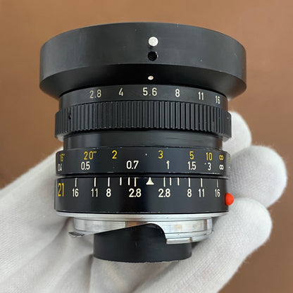 LEICA Elmarit M21mm f2.8 1st 前期 最短0.4m 1982年製 OH済み