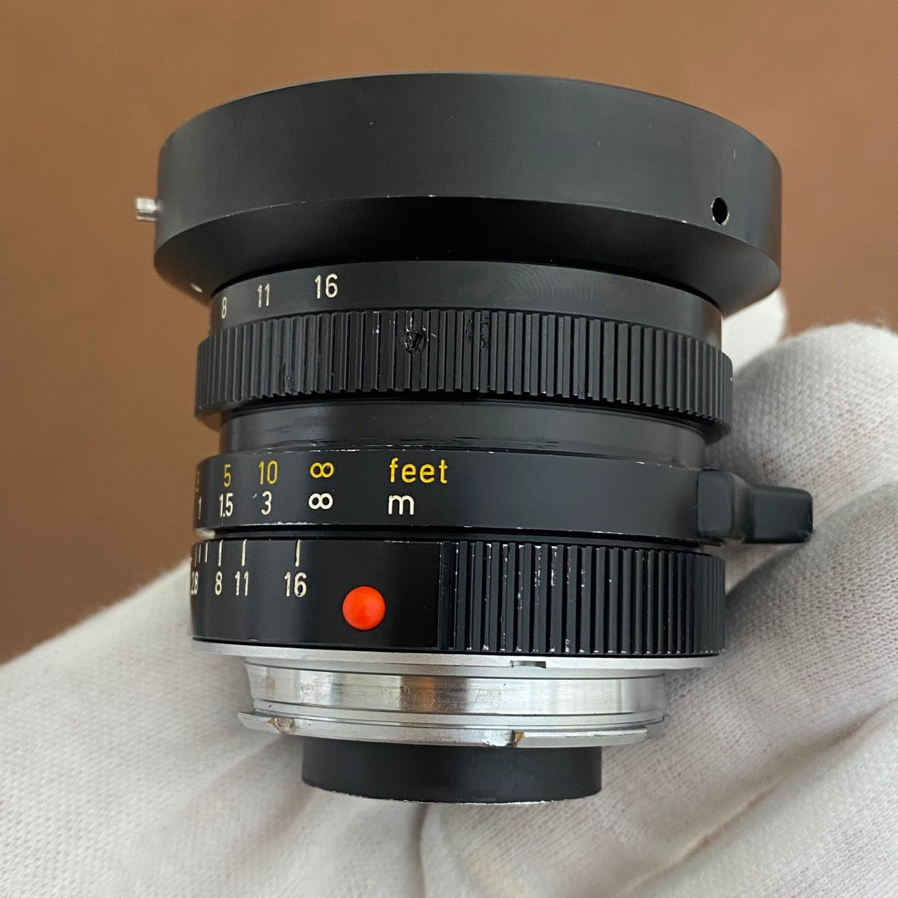 LEICA Elmarit M21mm f2.8 1st 前期 最短0.4m 1982年製 OH済み – まる