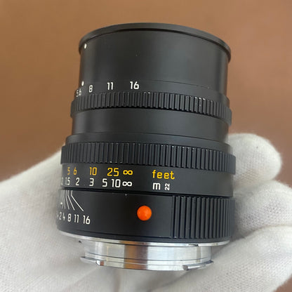 LEICA Summicron M50mm f2.0 4th Black 11826