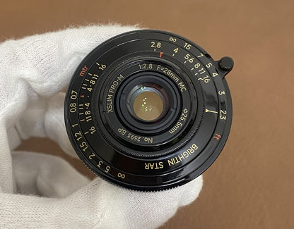 BRIGHTIN STAR MF 28mm F2.8 ライカM用 ブラックペイント