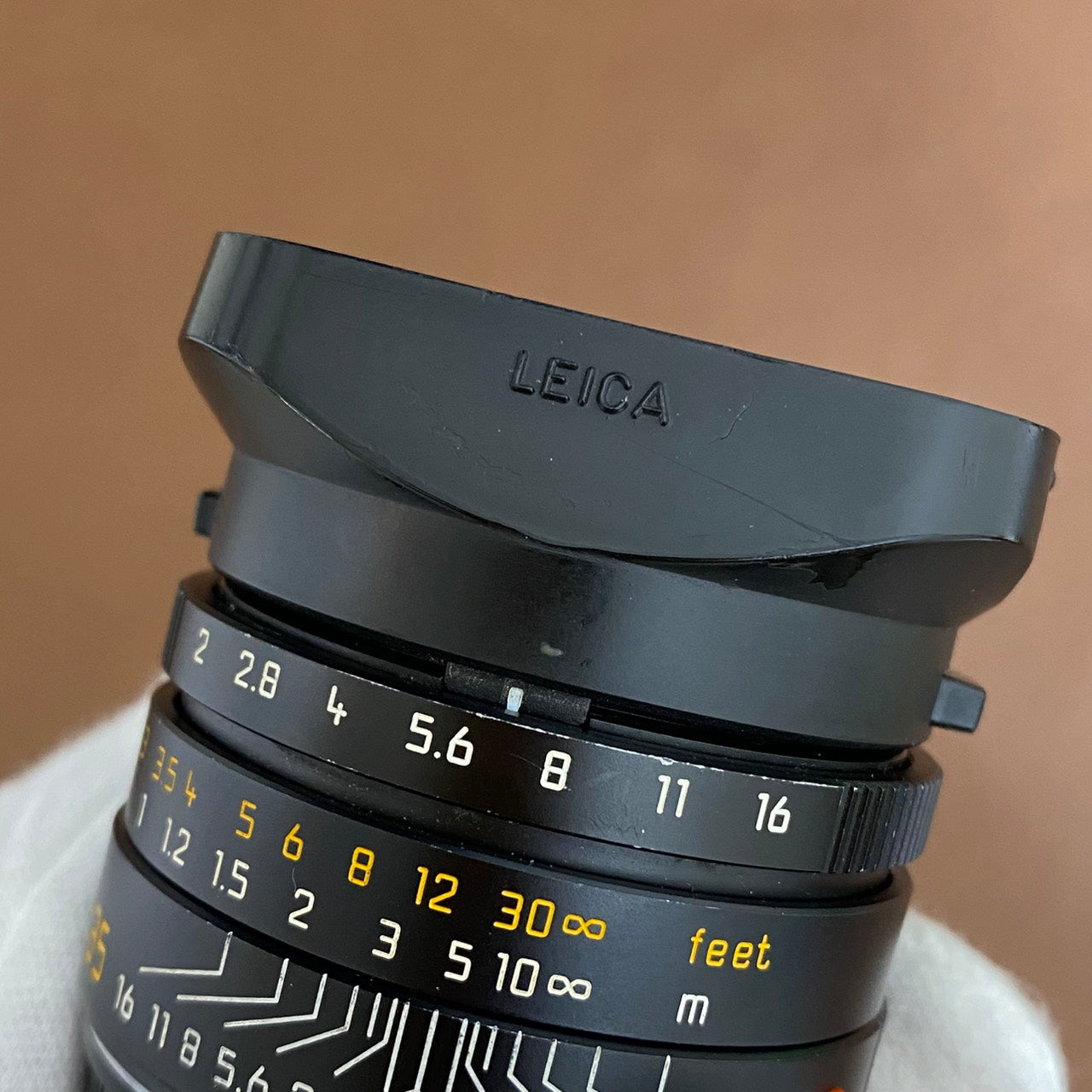ハルミノン様　確認用 LEICA 12526 A42 ズミクロン35mm用 レンズフード – まるかめら
