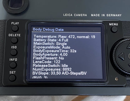 LEICA M-E Typ220 センサー対策済み 点検済み