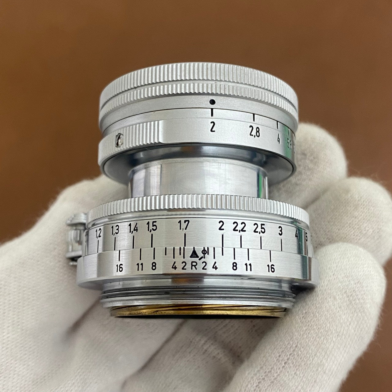 Summicron L50mm f2.0 沈胴 トリウムズミクロン 1952年製