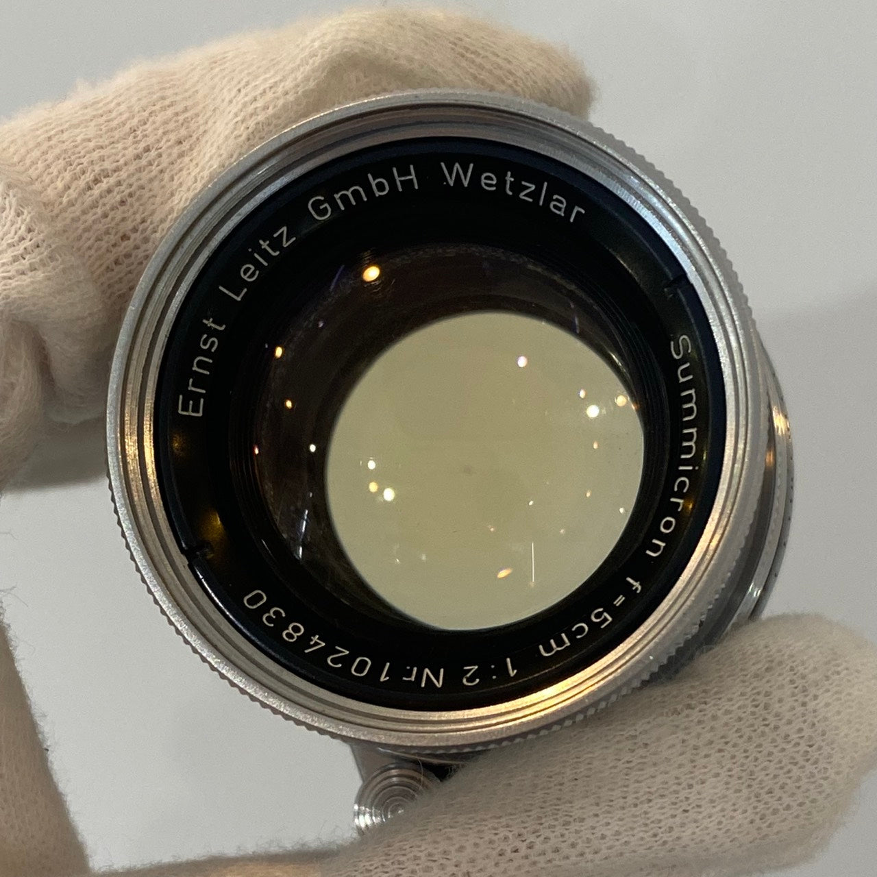 Summicron L50mm f2.0 沈胴 トリウムズミクロン 1952年製