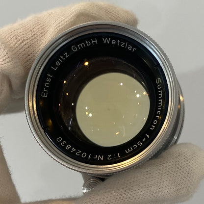 Summicron L50mm f2.0 沈胴 トリウムズミクロン 1952年製