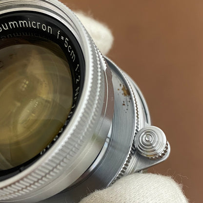 Summicron L50mm f2.0 沈胴 トリウムズミクロン 1952年製