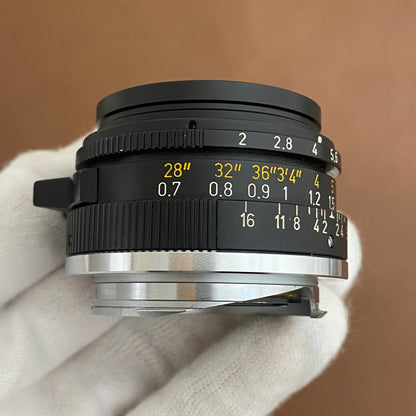 LEICA Summicron M35mm f2.0 2nd 6枚玉 1971年製 ギャラ付き メンテンス済み
