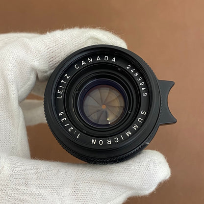 LEICA Summicron M35mm f2.0 2nd 6枚玉 1971年製 ギャラ付き メンテンス済み