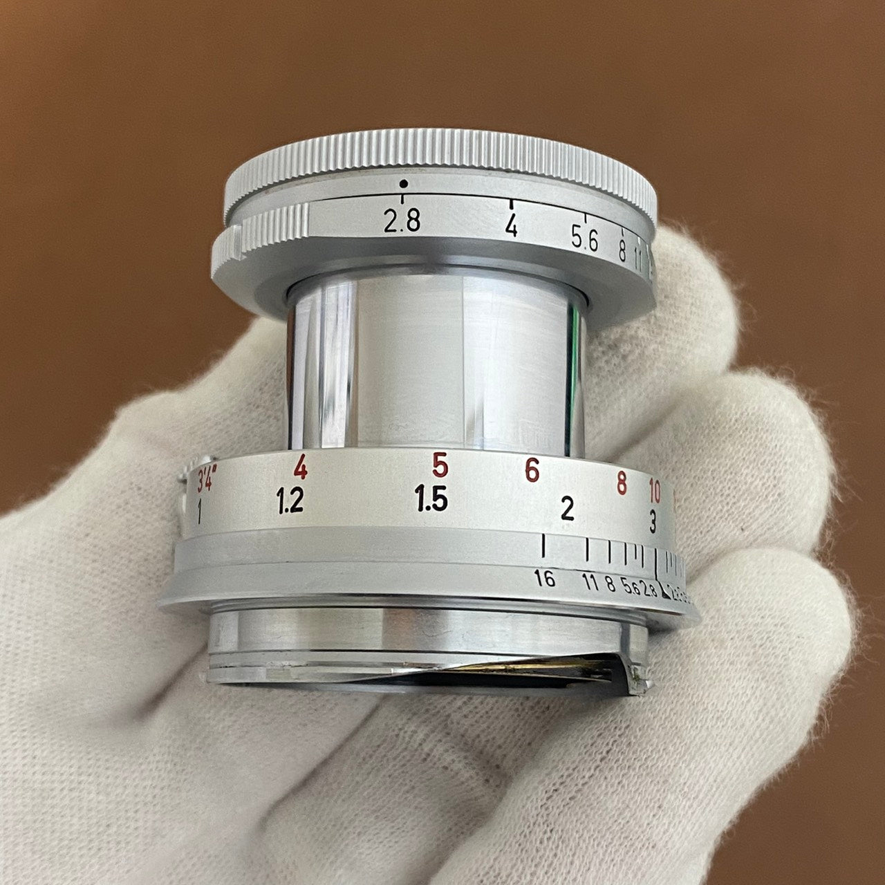 LEICA Elmar M50mm f2.8 沈胴 1st ※最短1m 1971年製 メンテンス済み