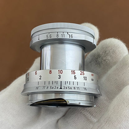 LEICA Elmar M50mm f2.8 沈胴 1st ※最短1m 1971年製 メンテンス済み