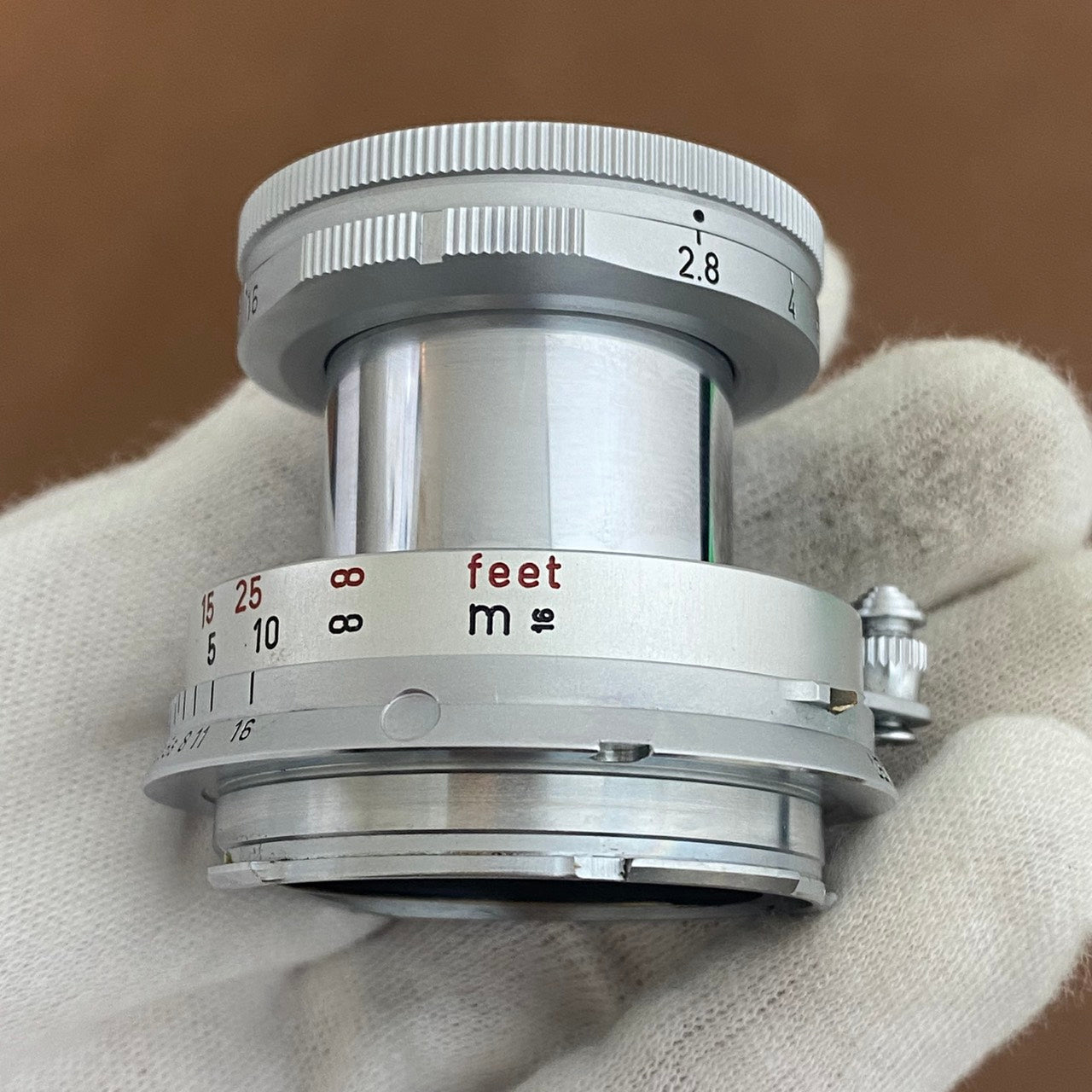 LEICA Elmar M50mm f2.8 沈胴 1st ※最短1m 1971年製 メンテンス済み