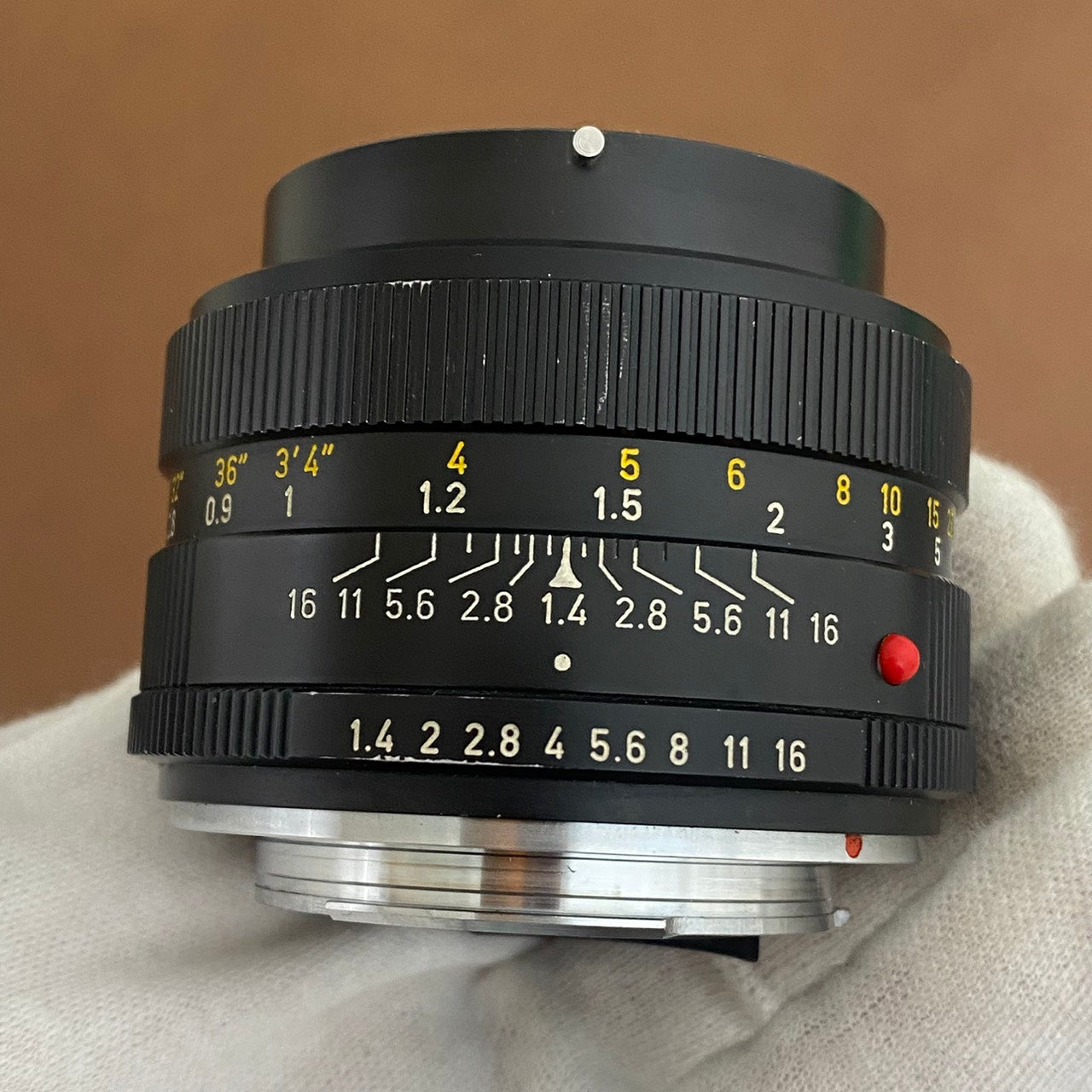 LEICA Summilux R50mm f1.4 3-CAM 1971年製 メンテンス済み