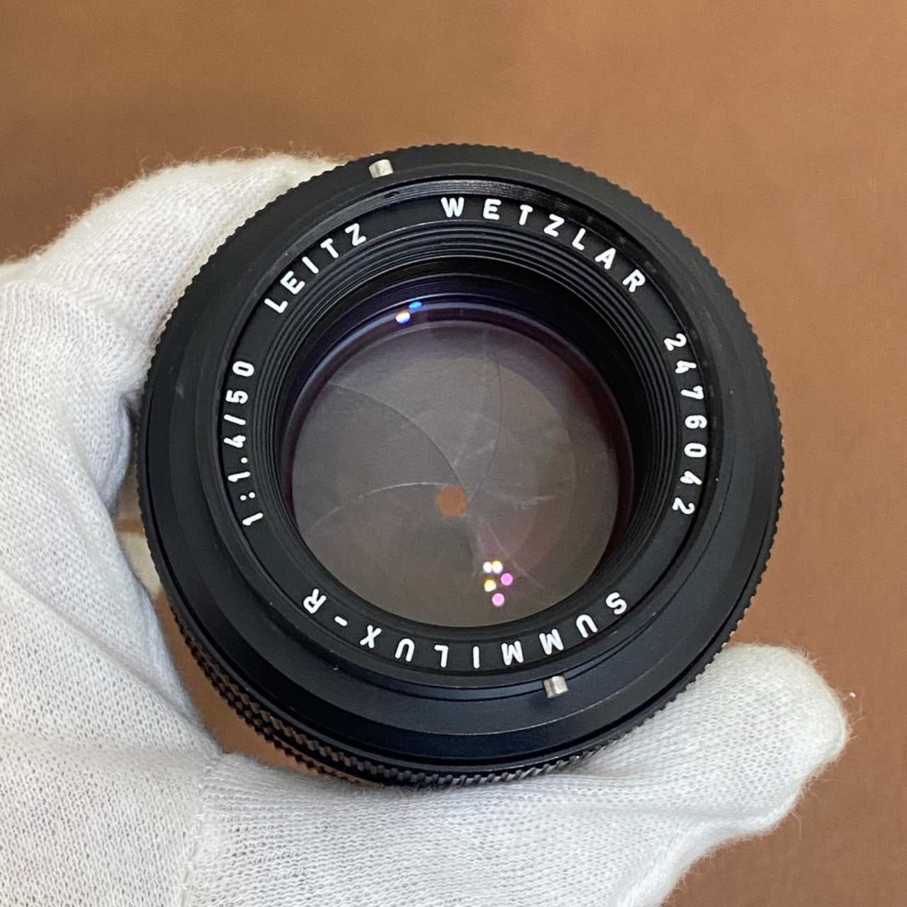 LEICA Summilux R50mm f1.4 3-CAM 1971年製 メンテンス済み