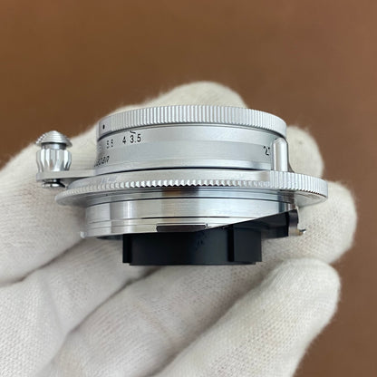 Voigtlander COLOR-SKOPAR 35mm F3.5 Aspherical VM Silver