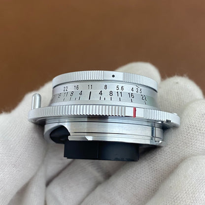 Voigtlander COLOR-SKOPAR 35mm F3.5 Aspherical VM Silver