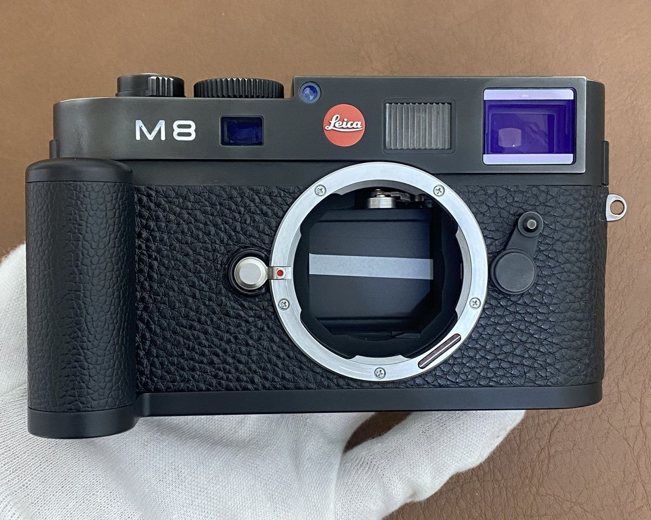 LEICA M8 Black Chrome + 14486 ハンドグリップ