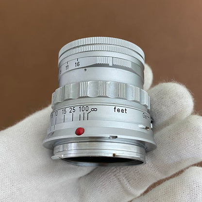 LEICA Summicron M50mm f2.0 固定鏡筒 前期 1957年製 メンテンス済み