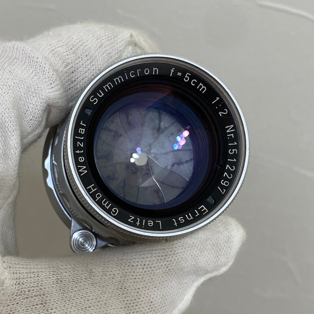 LEICA Summicron M50mm f2.0 固定鏡筒 前期 1957年製 メンテンス済み
