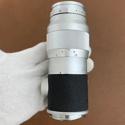 LEICA Elmar M135mm f4.0 Silver 1960年製 メンテンス済み