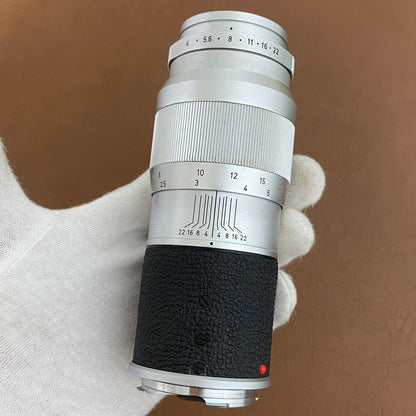 LEICA Elmar M135mm f4.0 Silver 1960年製 メンテンス済み