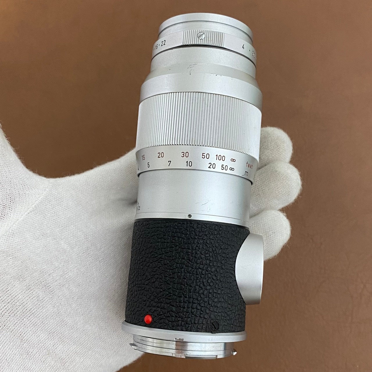 LEICA Elmar M135mm f4.0 Silver 1960年製 メンテンス済み