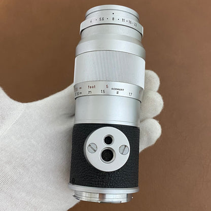 LEICA Elmar M135mm f4.0 Silver 1960年製 メンテンス済み