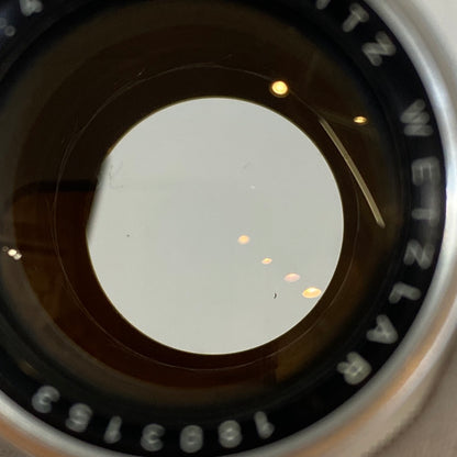 LEICA Elmar M135mm f4.0 Silver 1960年製 メンテンス済み