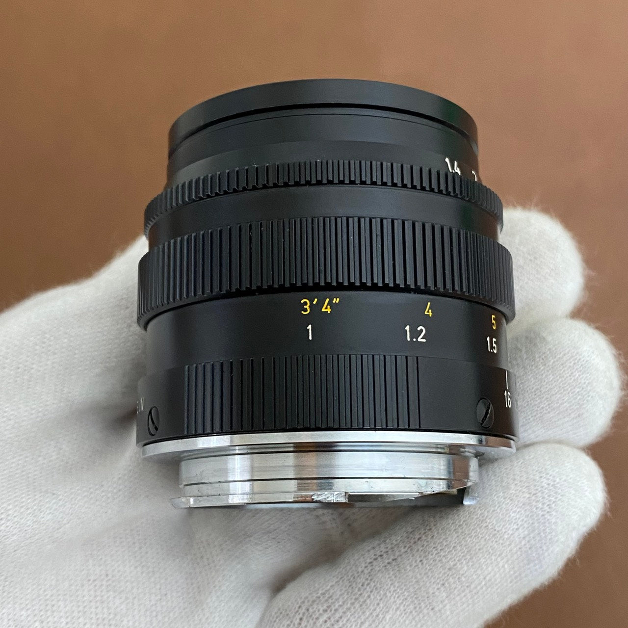 LEICA Summilux M50mm f1.4 2nd Black Chrome 1973年製 メンテンス済み