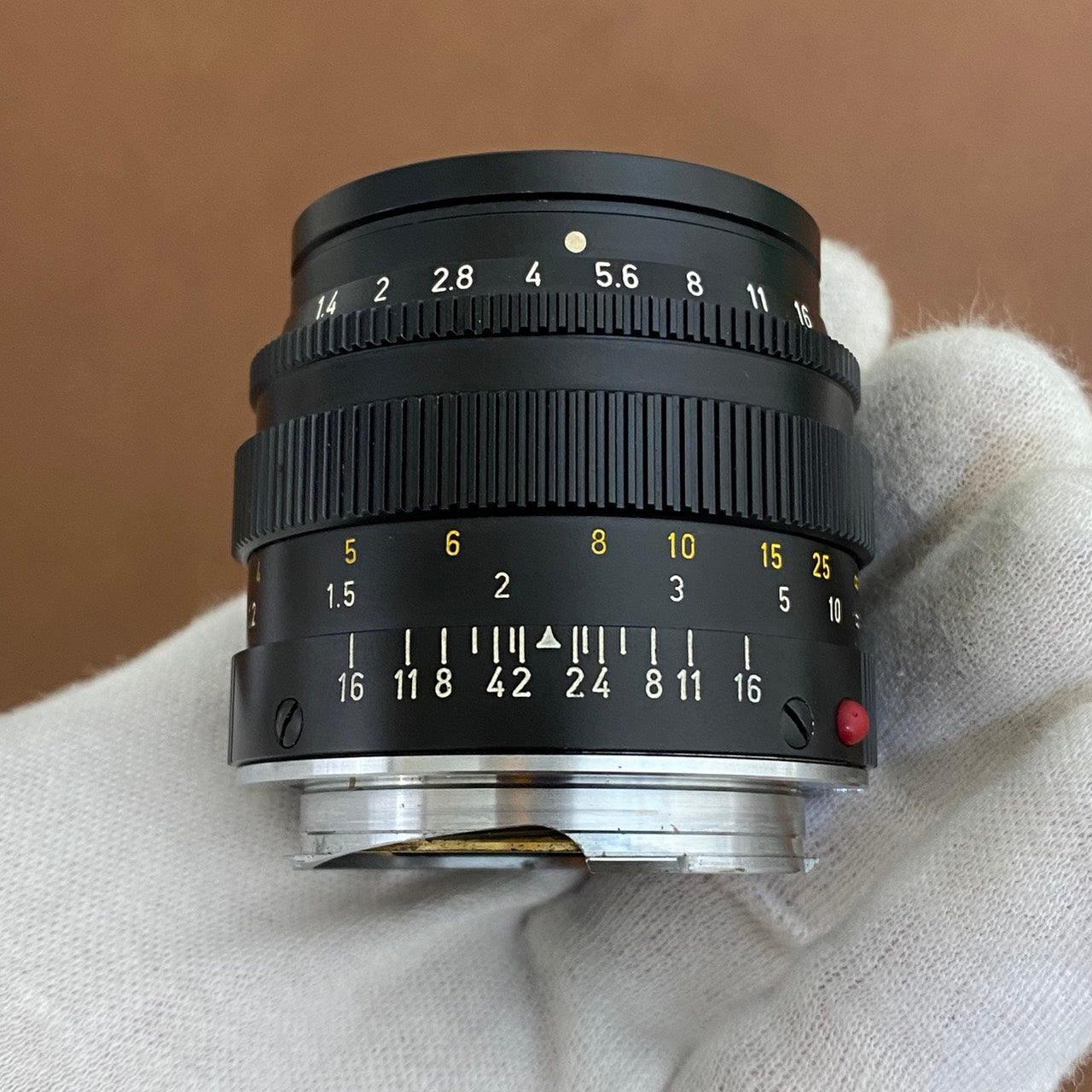 LEICA Summilux M50mm f1.4 2nd Black Chrome 1973年製 メンテンス済み