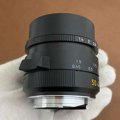 LEICA Summilux M50mm f1.4 ASPH. 11728 Black