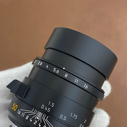 LEICA Summilux M50mm f1.4 ASPH. 11728 Black