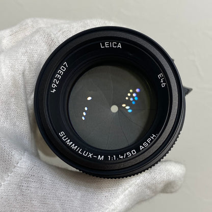 LEICA Summilux M50mm f1.4 ASPH. 11728 Black