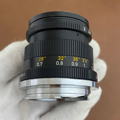 LEICA Summicron M50mm f2.0 2nd Black Chrome 1973年製 メンテナンス済み