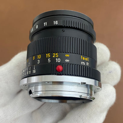 LEICA Summicron M50mm f2.0 2nd Black Chrome 1973年製 メンテナンス済み