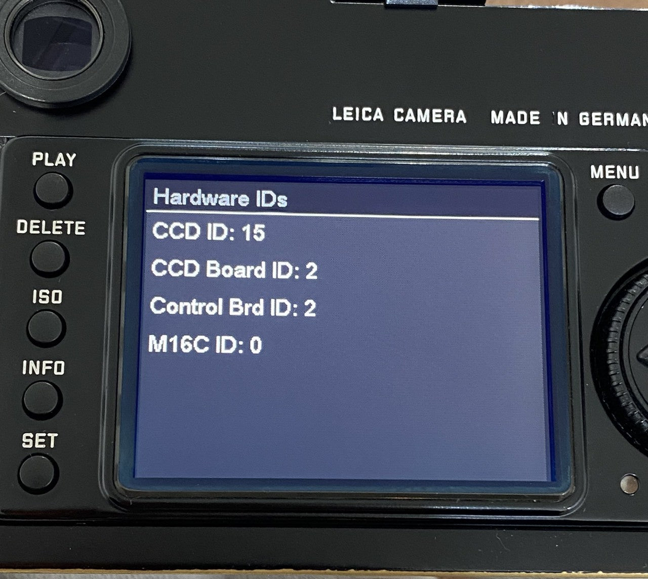 LEICA M9 Black Paint センサー対策済み