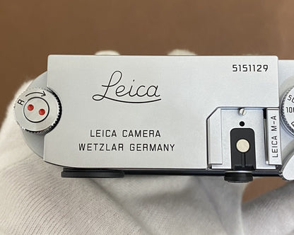 LEICA M-A Typ 127 Silver Chrome 箱付き