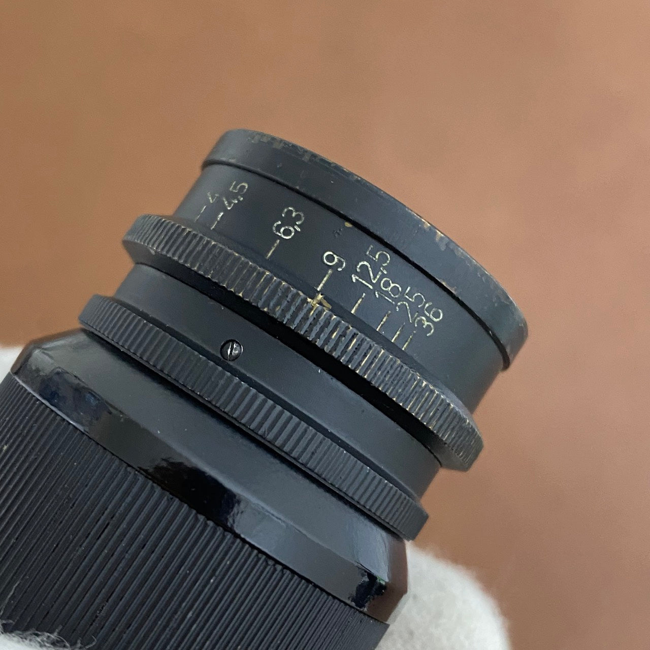 LEICA Elmar L90mm f4.0 Black 1942年製