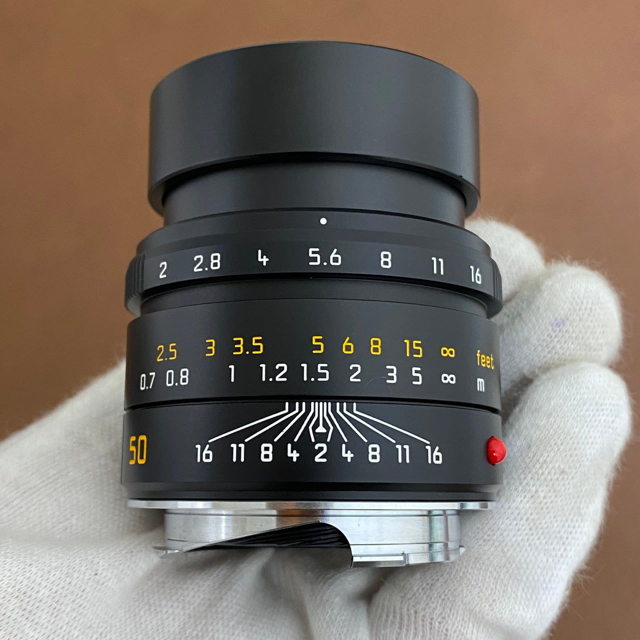 APO-Summicron M50mm f2.0 ASPH.Black 11141 2023年製 付属品完備