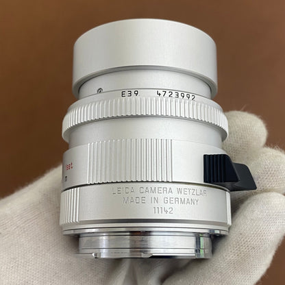 APO-Summicron M50mm f2.0 ASPH.Silver 11142 付属品完備 OH済み