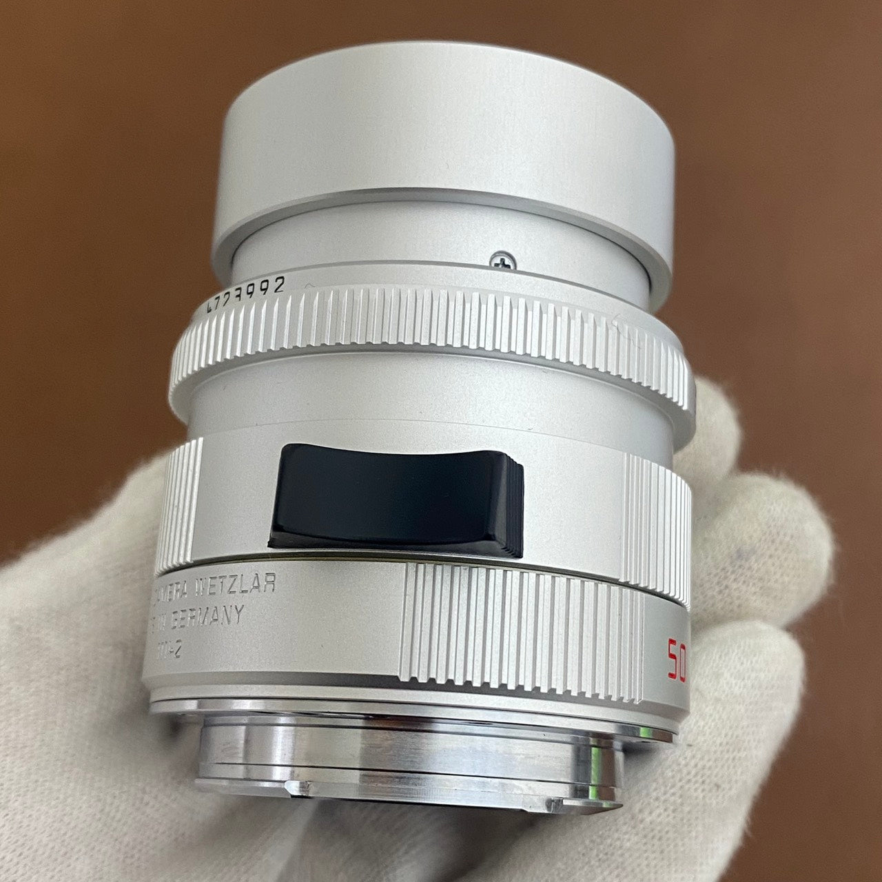 APO-Summicron M50mm f2.0 ASPH.Silver 11142 付属品完備 OH済み