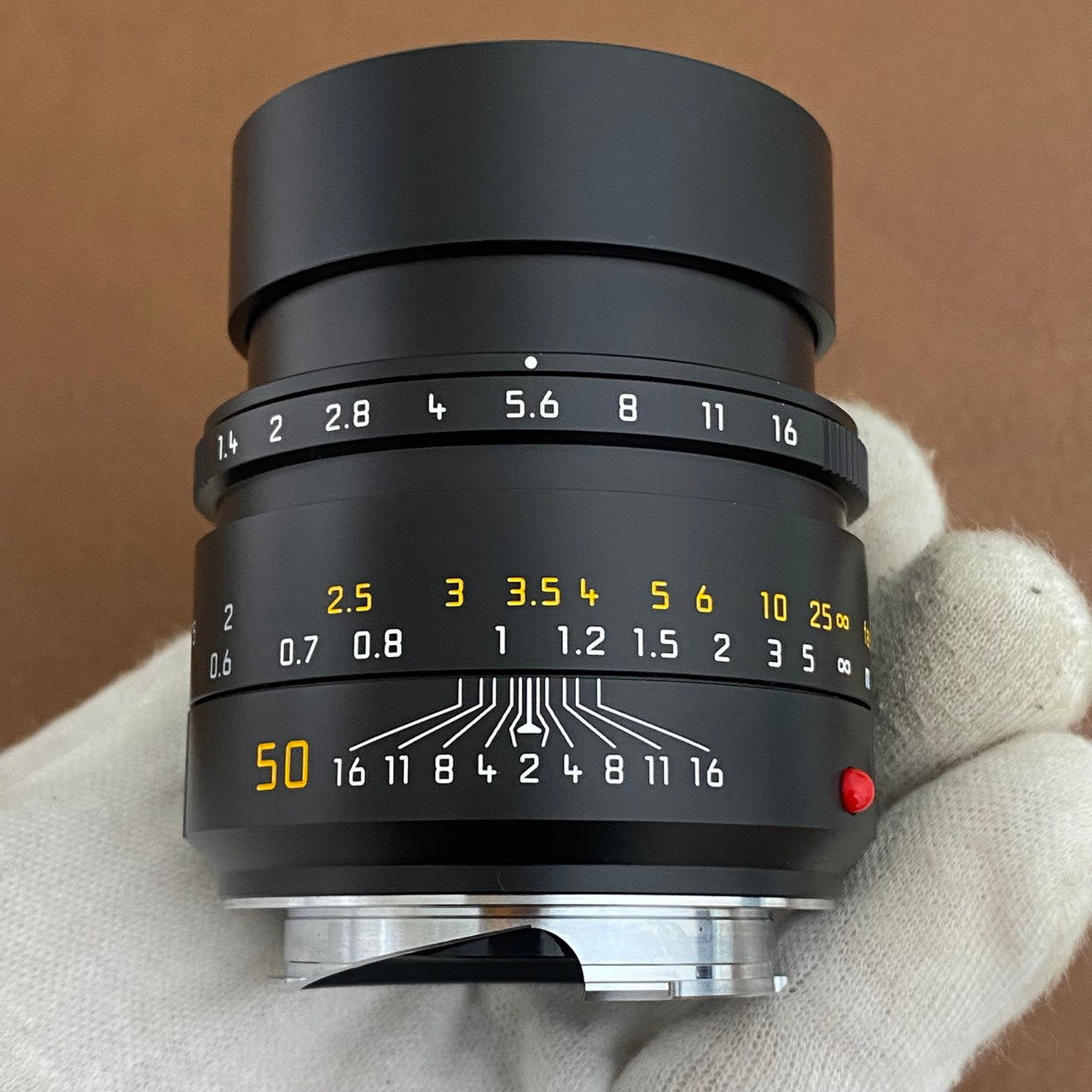 LEICA Summilux M50mm f1.4 ASPH. 11728 Black 保証付き