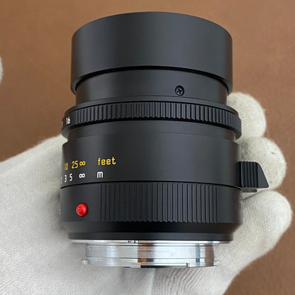 LEICA Summilux M50mm f1.4 ASPH. 11728 Black 保証付き