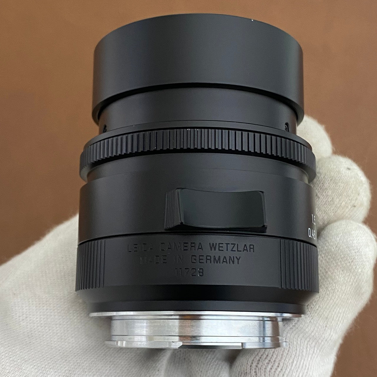 LEICA Summilux M50mm f1.4 ASPH. 11728 Black 保証付き