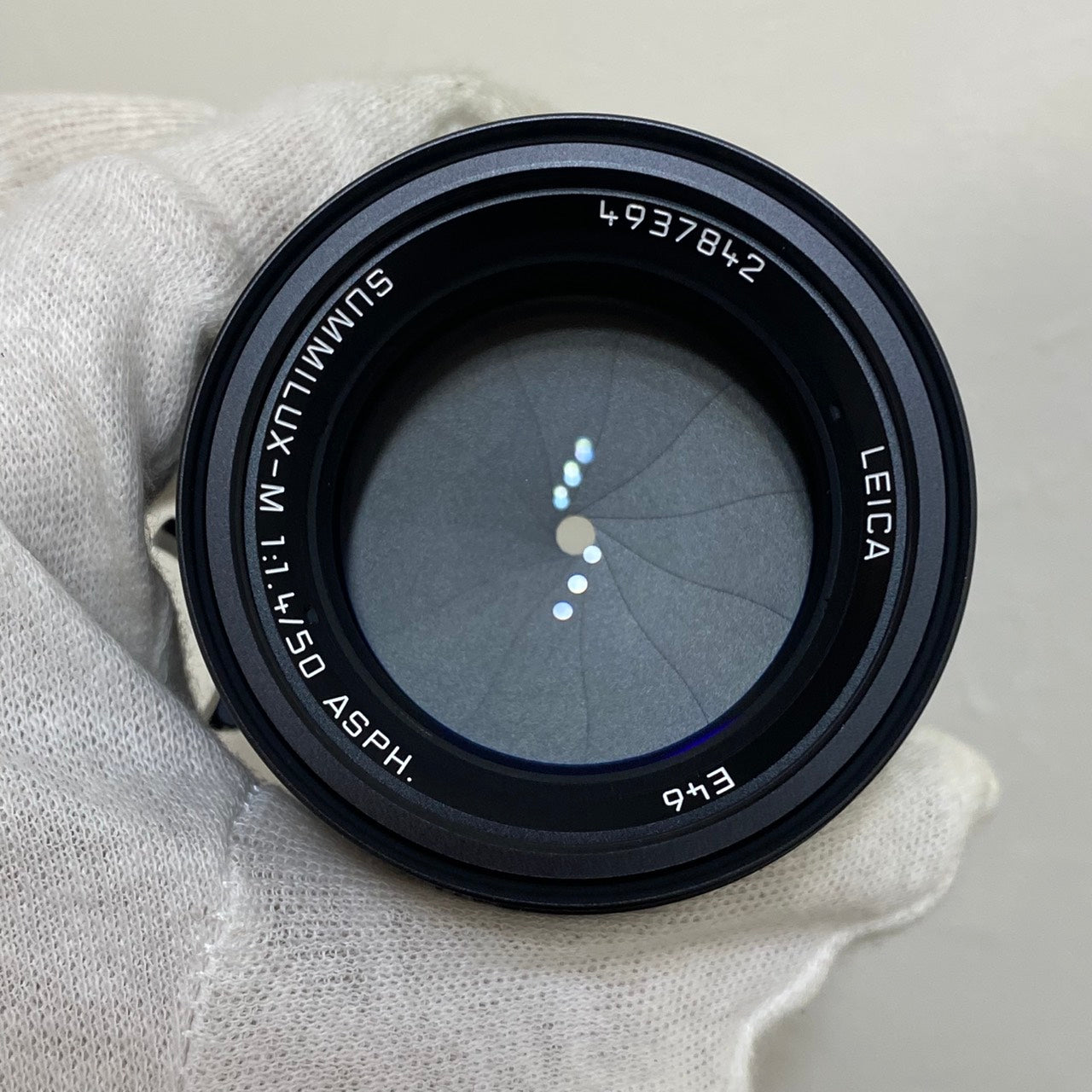 LEICA Summilux M50mm f1.4 ASPH. 11728 Black 保証付き