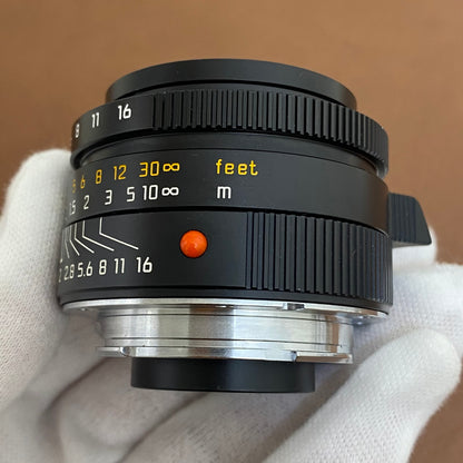 LEICA Summicron M35mm f2.0 ASPH.Black 11879 メンテナンス済み