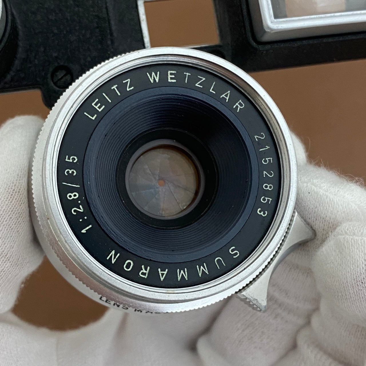 LEICA Summaron M35mm f2.8 眼鏡付き 1965年製 – まるかめら