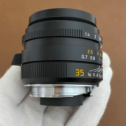 LEICA Summilux M35mm f1.4 ASPH.11663 FLE 6bit 付属品完備