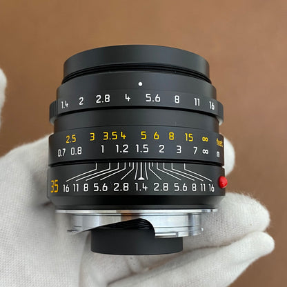 LEICA Summilux M35mm f1.4 ASPH.11663 FLE 6bit 付属品完備