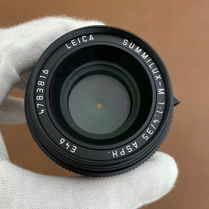 LEICA Summilux M35mm f1.4 ASPH.11663 FLE 6bit 付属品完備